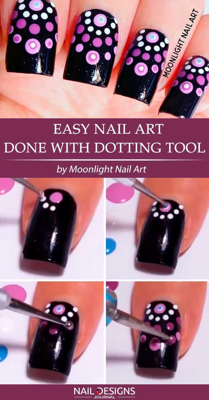 Dotting tool nail art deals
