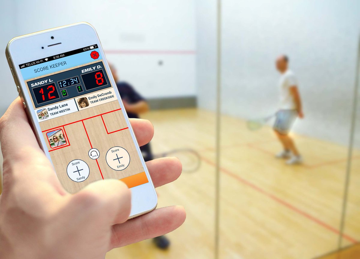 A sneak peek at the ActivScout Corporate #squash League. This #squash_league consistently and radically increased the number of squash players in Whistler BC.