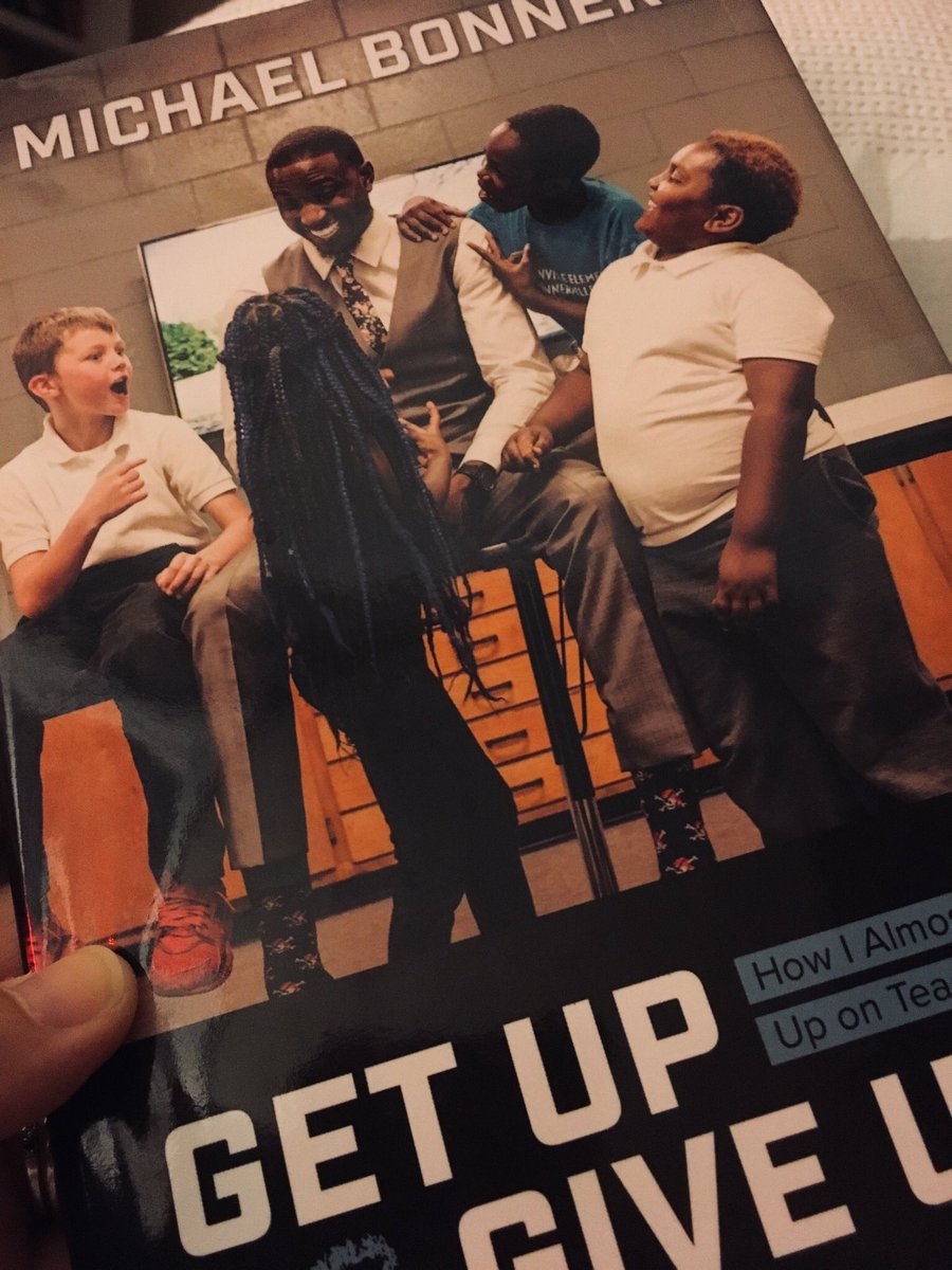 geek_sing_teach's tweet image. Read in one sitting! Met @MichaelBonner_ at ISTE and loved the message. Ready to keep drilling, and pumped to unapologetically have fun with my kiddos this year!