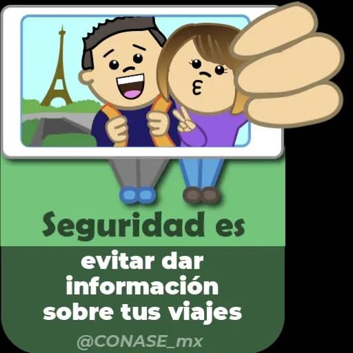 CCSPSonora's tweet photo. ▶️Publicar tus viajes evidencia a los delincuentes: 
Que tu casa se queda sola, que tienes dinero y tu ubicación, lo que puede vulnerar tu seguridad. 
▶️NO compartas todo, NO compartas en tiempo real.  #SeguridadEs que te cuides. La Seguridad #IniciaContigo https://t.co/U3xFzSyQ4H