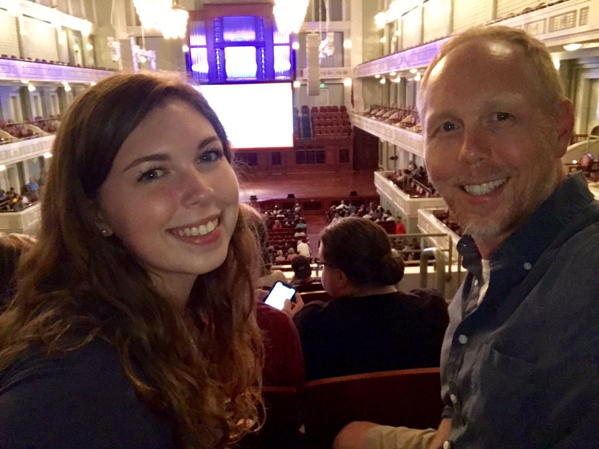 My first trip to the Schermerhorn Symphony Center. Here to enjoy Napoleon Dynamite with <a href="/sarahmcvey8/">Sarah Mcvey</a> Gah! I hope it’s good!