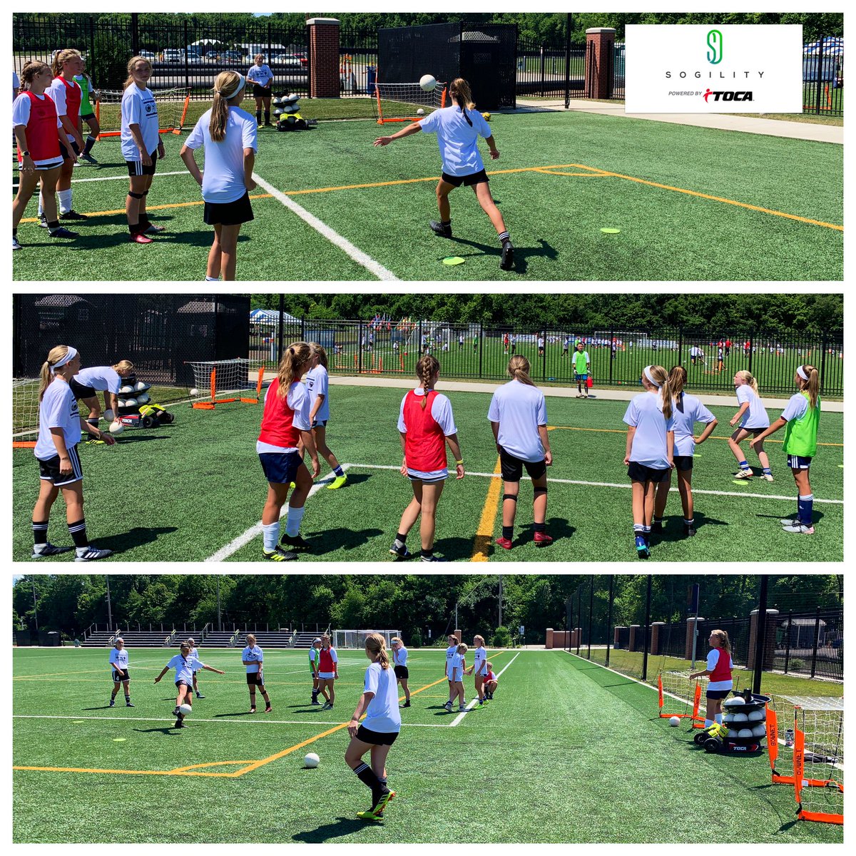 Another fun filled day of sharing <a href="/TOCAfootball/">TOCA Football</a> with players at <a href="/DawgsSoccerCamp/">Butler Soccer Camp</a> today! 

Excited to be partnering with Butler Mens Soccer! ⚽️👏🏻

#TOCA #ButlerMensSoccer #Sogility