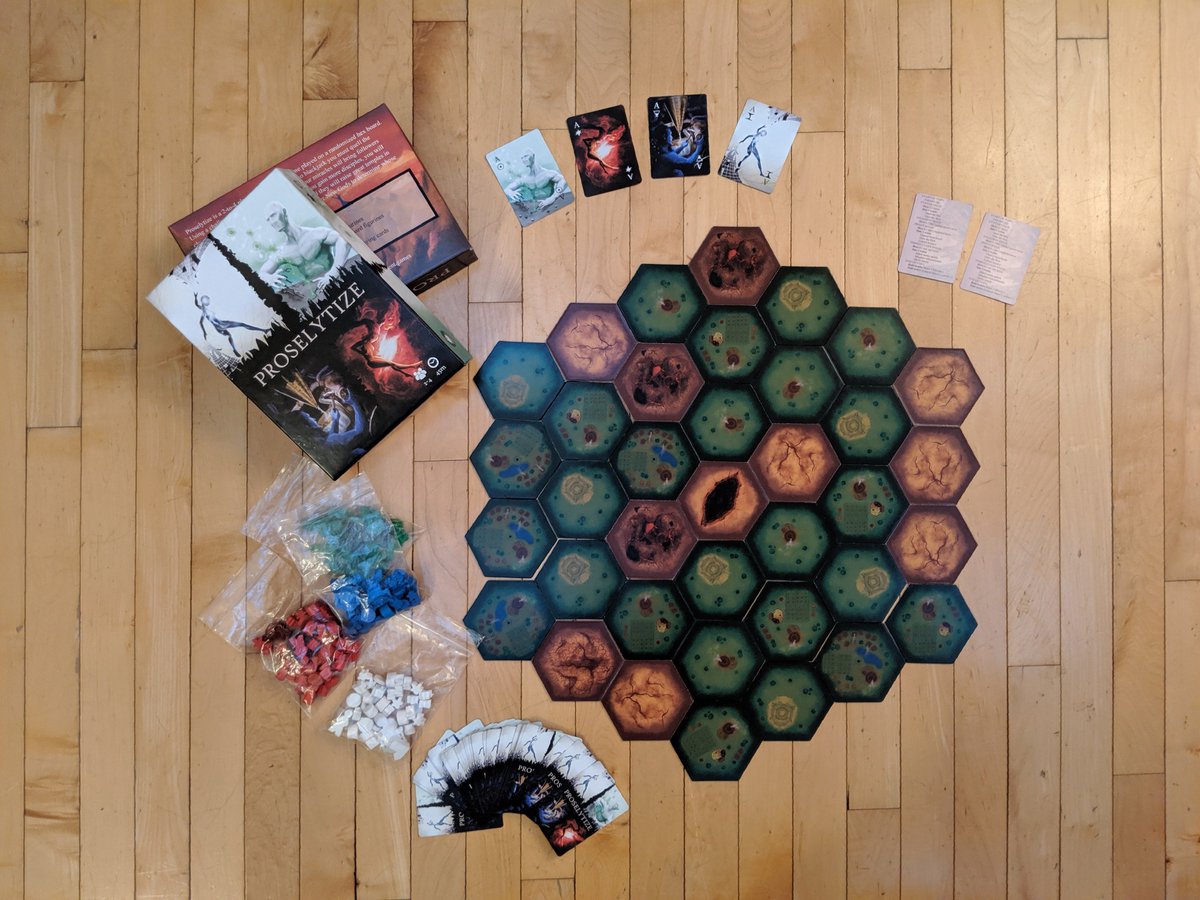 Wow our full game #prototype set has come together, box and all! Thanks <a href="/PrintPlay/">Print & Play - Board Game Prototypes</a> for the really fast easy printing process. Sooo excited to be <a href="/Gen_Con/">Gen Con</a> #gencon2019 this year!!