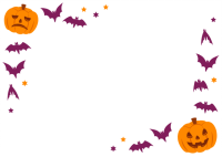 素材ラボ 新作イラスト ハロウィンのフレーム オレンジ 高画質版dlはこちら T Co Nfsoivwv6u 投稿者 なぞえさん カボチャのランタンとコウモリのフレームです 297 コウモリ フレーム ベクター ハロウィン 10月 秋 背景 カボチャ