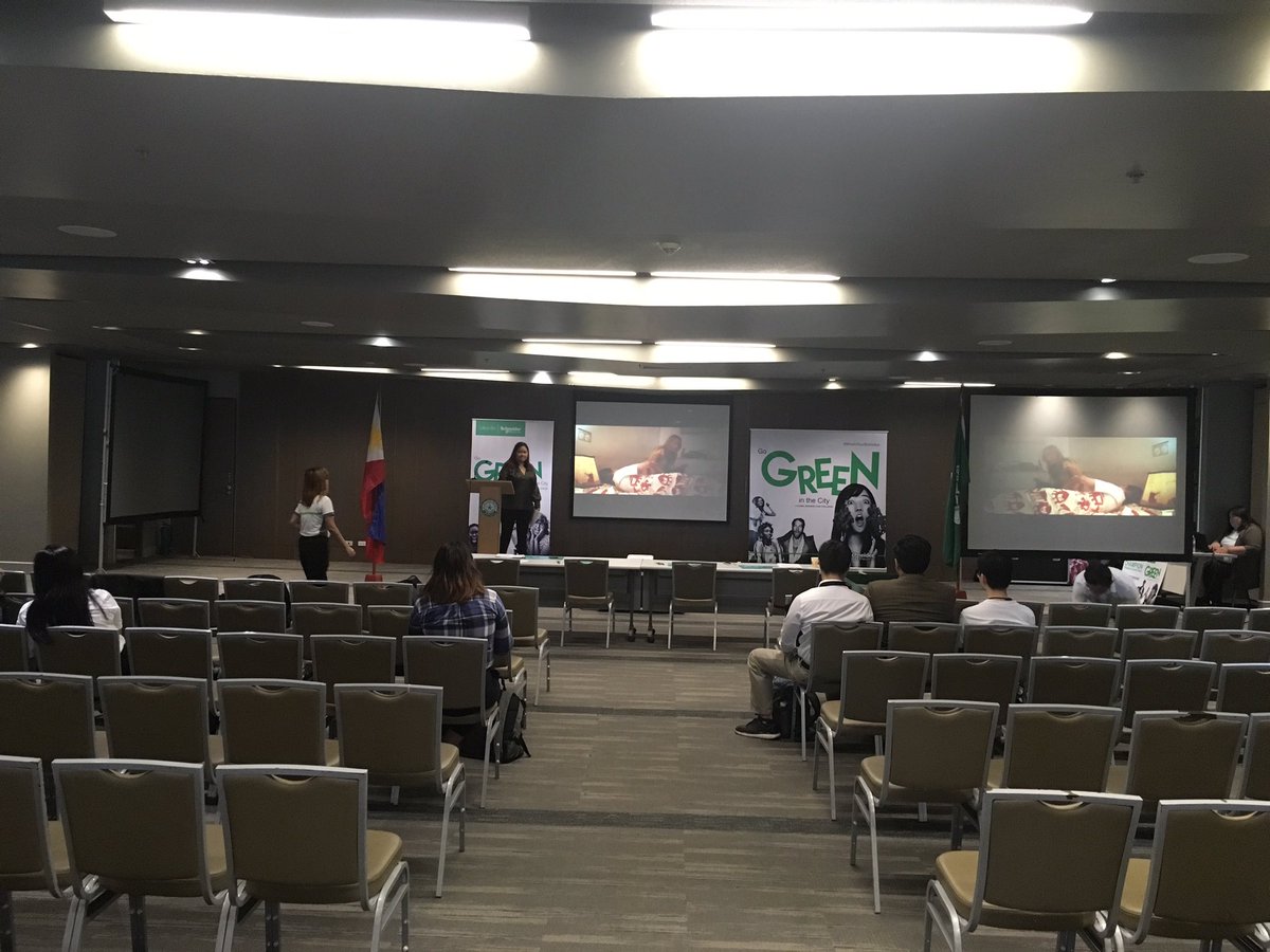 dlsu_ecg's tweet photo. [HAPPENING NOW]

Schneider Electric Go Green in the City at Henry 4th Floor Multipurpose Room. 

Witness bold and innovative ideas today! Prizes and milk tea vouchers will be given out to our audience. https://t.co/YYgfgDfS7O
