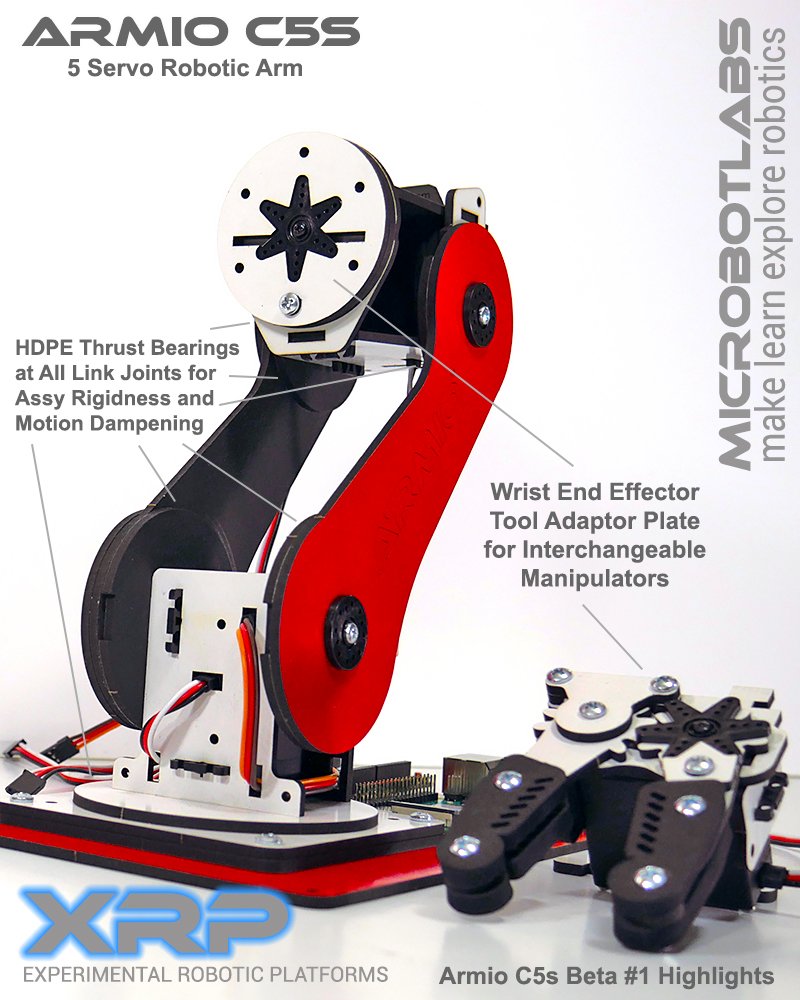 MicroBotLabs's tweet photo. Armio C5s Robotic Arm end effector tool plate details. Very close to V1.0, think I'm having #featurecreep issues🤔

#ARMIO #Arduino #STEM #MeArm #Robotics #RobotArm #ArmUno #Robots https://t.co/PmK5iZmoh3
