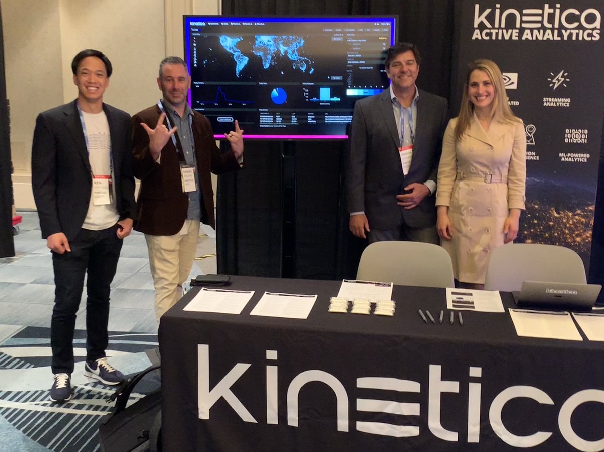 IrinaFarooq's tweet image. Great time sharing the @KineticaHQ story at @VentureBeat Transform yesterday! #vbtransform #ArtificialIntelligence #activeanalytics
