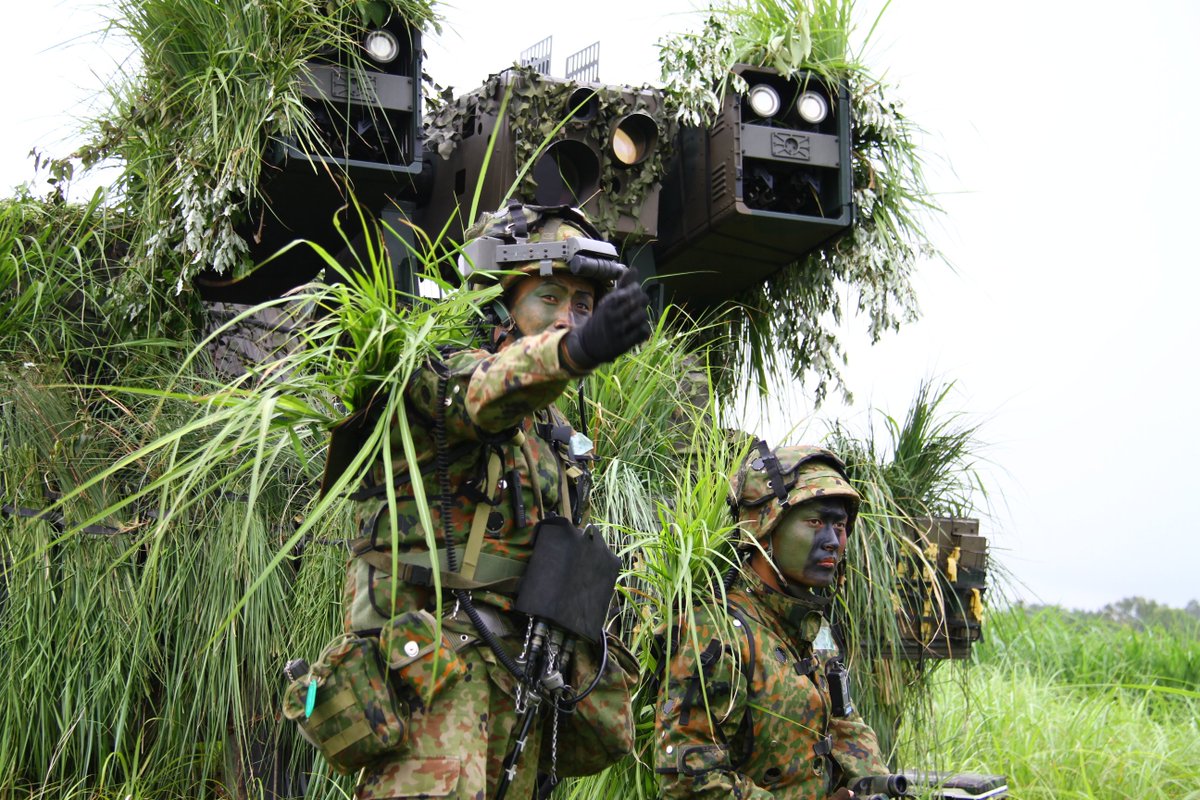 旅団訓練検閲in日出生台⑤】 #第13高射特科中隊 の近SAM小隊は #対空