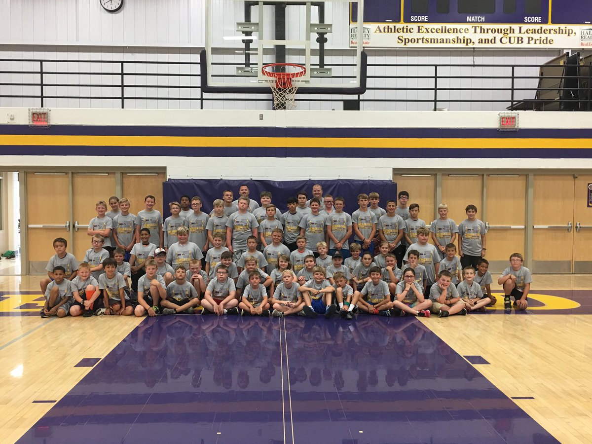 Great week of our first football/basketball combo camp! Thanks to everyone for coming out! #nevadacubpride
