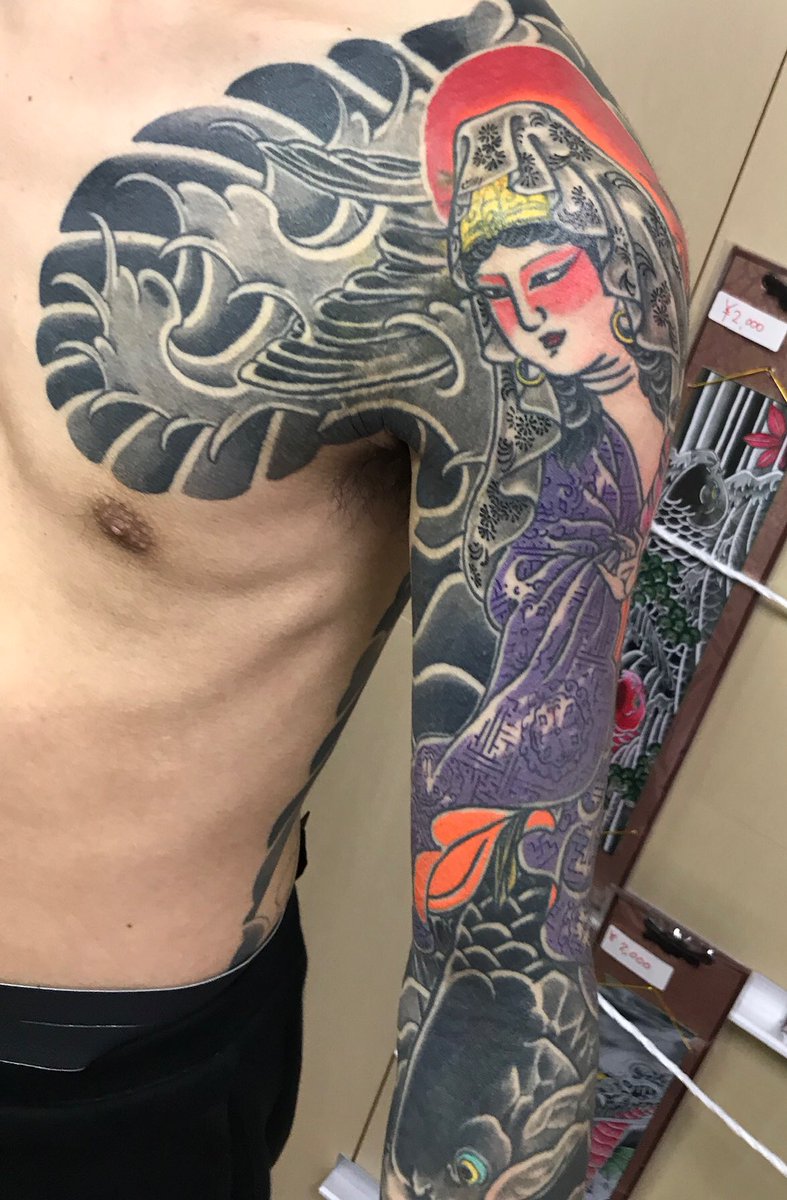 手彫り刺青師・龍元 on X