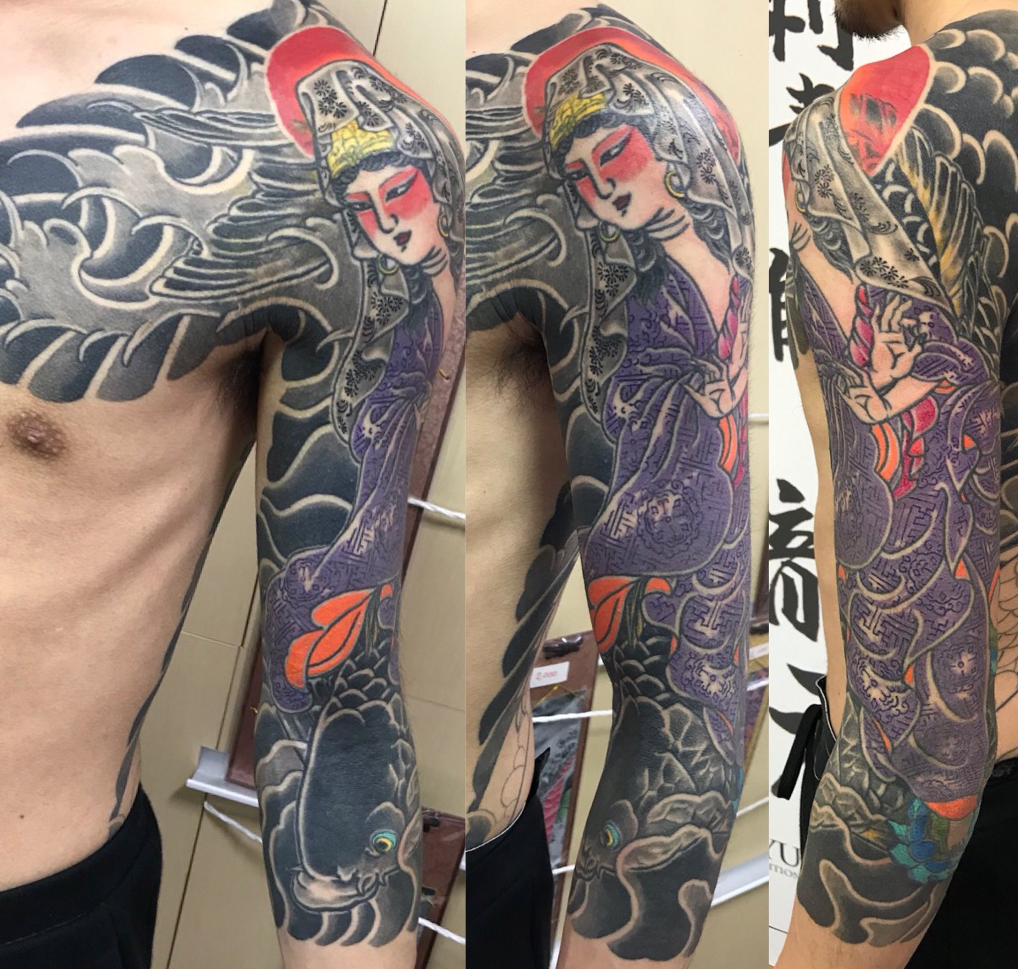 手彫り刺青師・龍元 on X: 