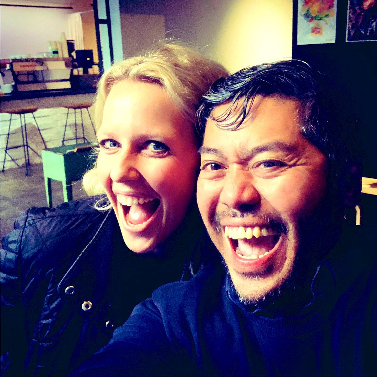 FulcherMovement's tweet image. So fun meeting with @romanpberry to discuss #movementdirection &amp;amp; #theatre scene in #Melbourne 🇦🇺 We laughed, enjoyed coffee ☕️ &amp;amp; discussed all things movement‼️ vibrant, fabulous &amp;amp; looking forward to building connections 🎭 #movementdirector #connect #collaborate
