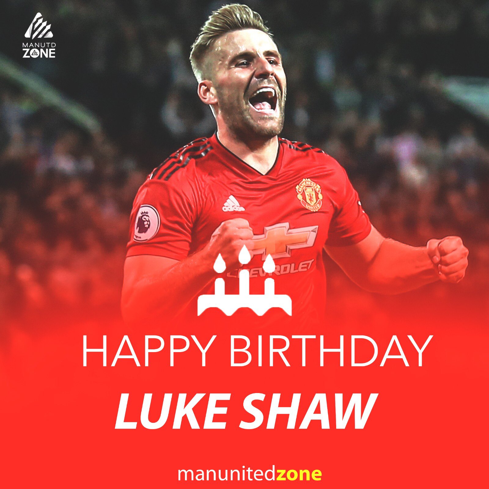 Happy 24th Birthday Luke Shaw!  