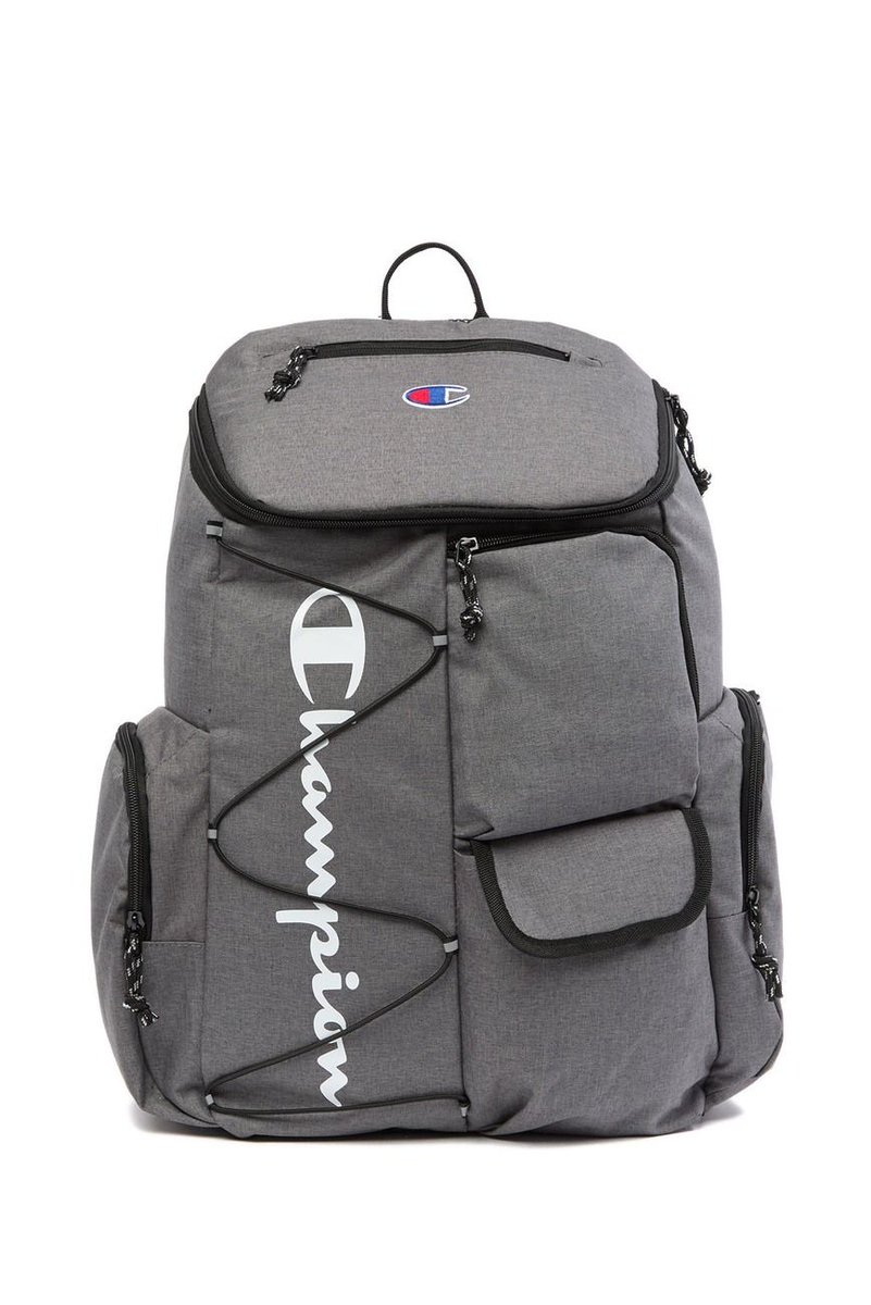 champion backpack gray