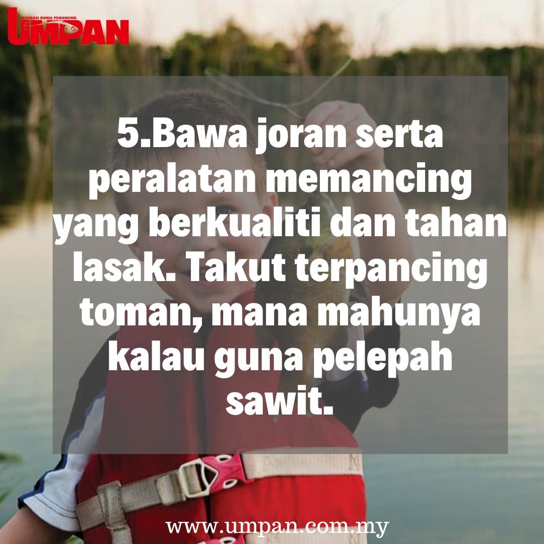 umpanmy's tweet photo. Sambungan tip lucu kalau tak nak kumpau bila turun mancing!

#umpan #majalahumpan #kumpau https://t.co/5xjp81ZnH6