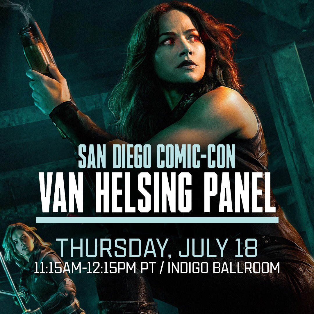 vanhelsingwrite's tweet image. See you at @Comic_Con! If you get lost don’t worry, just follow the trail of blood... we’ll be waiting 🧛🏻‍♀️ #vanhelsing #helsingers #SanDiegoComicCon
