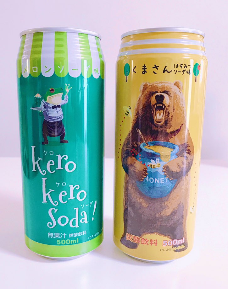 تويتر 春 على تويتر ドンキホーテ で買った 缶ジュース 可愛いケロ 可愛いクマ ケロケロソーダ くまさんはちみつソーダ 秋田 T Co Lkfzmrggof