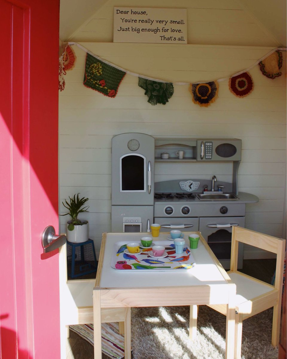 GpopsWorkshop's tweet photo. The perfect childhood doesn’t exist. But we can get pretty close.... ✨✨ #dreamplayhouse #childhood #grandpopsworkshop #artisanplayhouses #custom https://t.co/FU8C0owJCb