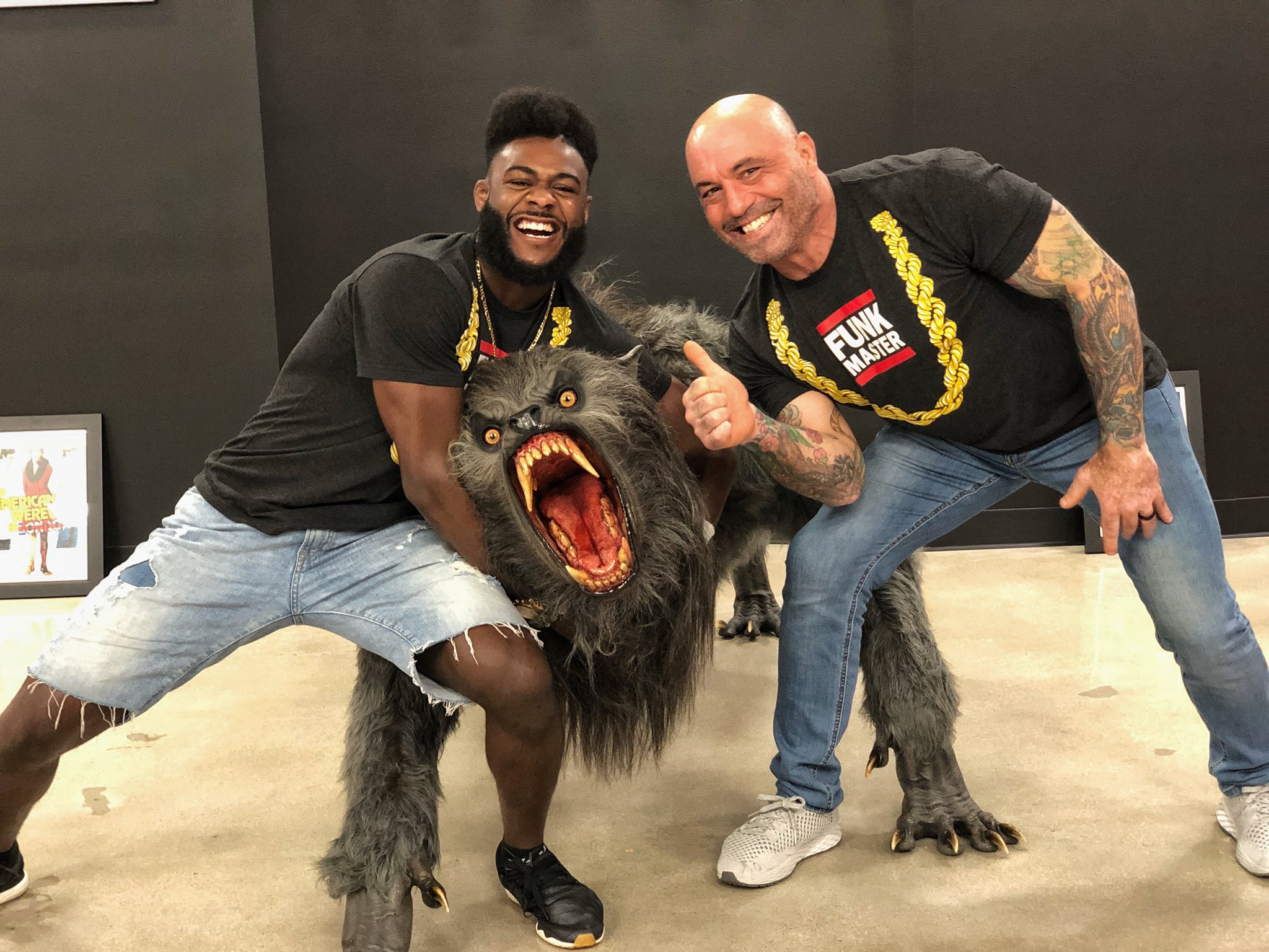 Aljamain Sterling on X: "Train by day, Joe Rogan Podcast by night! ALL DAY!  • #JRE #DrinkHydroCanna #Werewolf #Cali #JoeRogan #AllDay #LA  https://t.co/o7BRryoDoC" / X