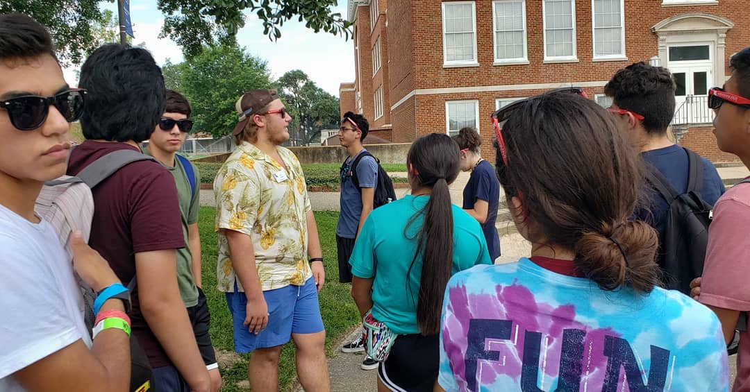 unttrioub's tweet photo. Day 3: Louisiana Tech University was a beautiful experience. The students were able to see what medium size universities have to offer them. #TRIOUB #UNTTRIO #UBSummertime #collegetour https://t.co/smUAvFWZlw