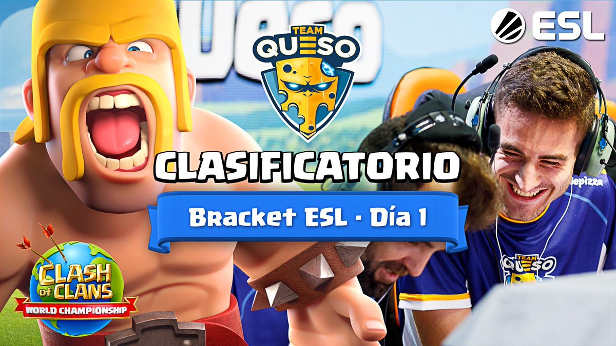KojisanNFT's tweet photo. Clasificatorio de @TeamQueso_CoC  para el Campeonato Mundial de Clash of Clans / Día 1 https://t.co/g0qpiumP6w Estaremos junto a @rigotorres23CoC comentando los ataques ! https://t.co/hQUWayGo05