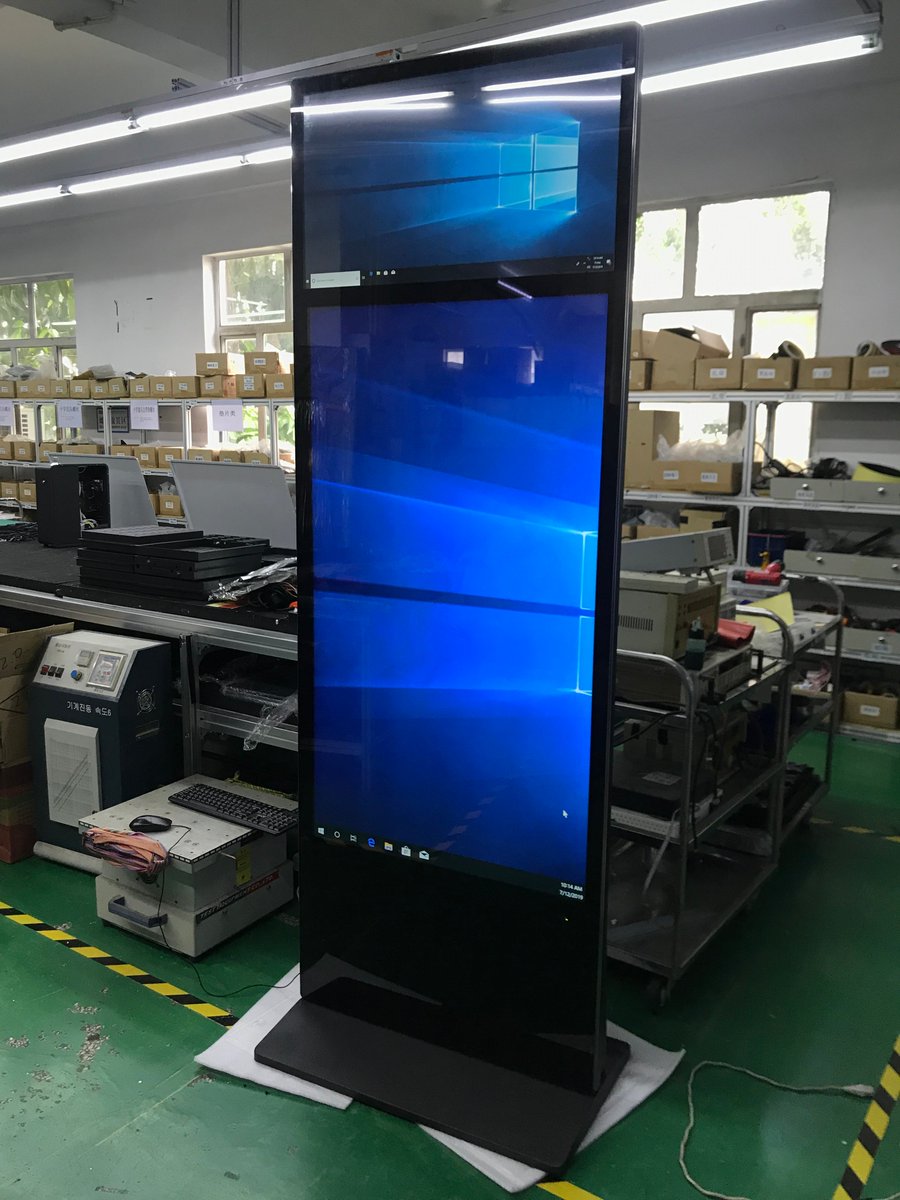 sylvia89chen's tweet photo. 32inch + 55inch Windows version digital signage, black color.

Beautiful.

Welcome inquiry.

#digitalsignage #lcd #kiosk #shoppingmalls #retailstores https://t.co/EukuRy7p6S
