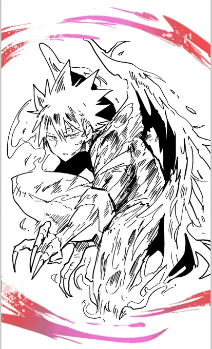 こんまど作画中。カイム 