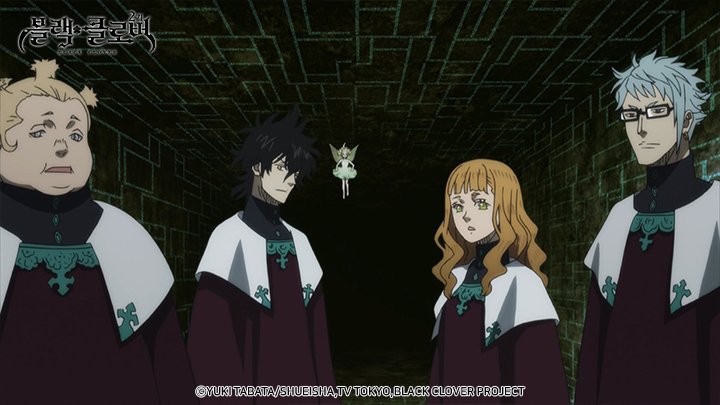 [자막] 블랙클로버 2기 39화 예고 < Page39. 메레오레오나 VS 불성실의 라이어 > 백야의 마안 아지트에 돌입한 로열 나이츠는 백야의 마안의 공격을...