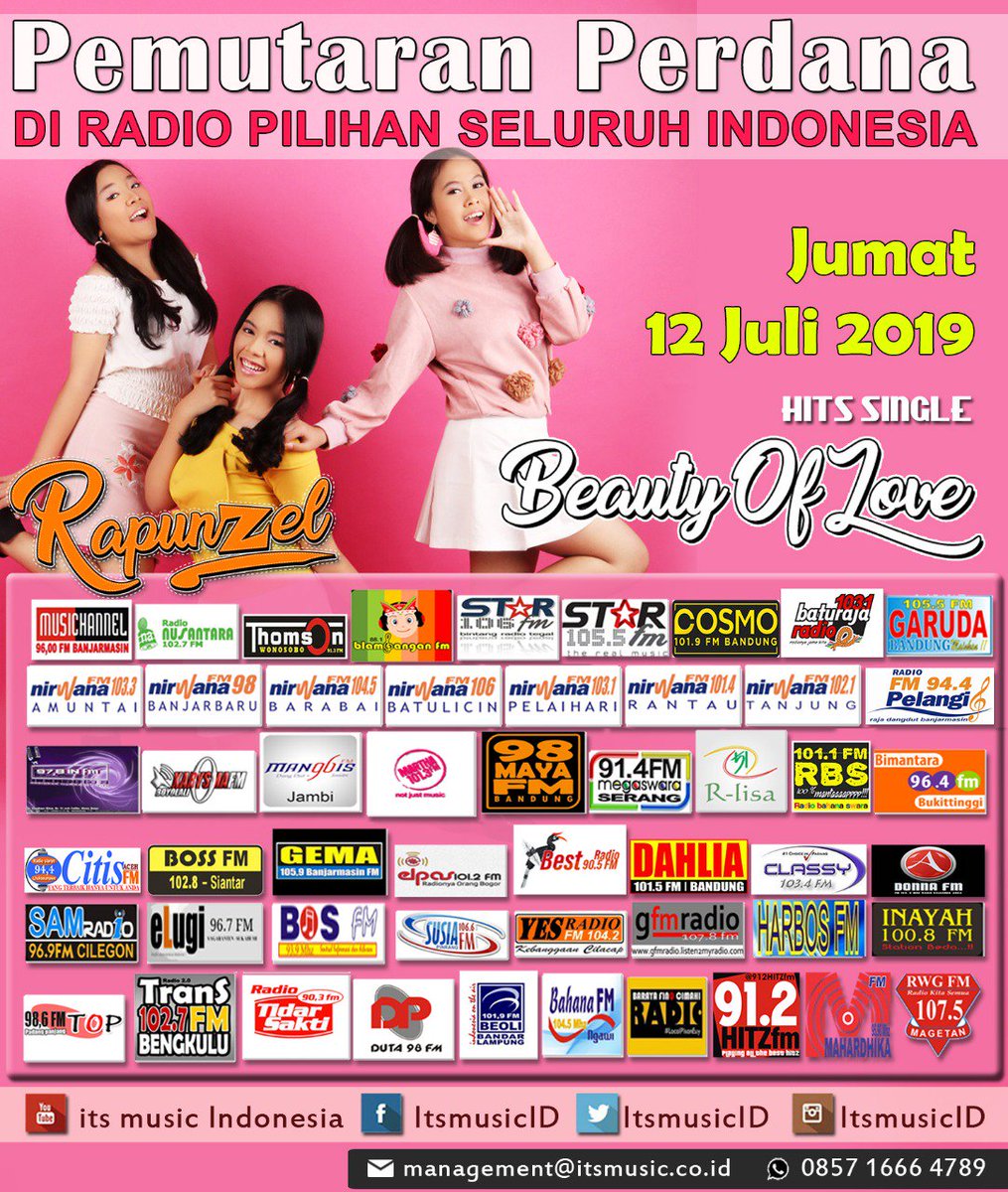 NA Play Pemutaran Perdana Serentak 
Rapunzel  - Beauty Of Love 
@itsmusicid 
<a href="/oxtavsugges/">its music Indonesia</a>