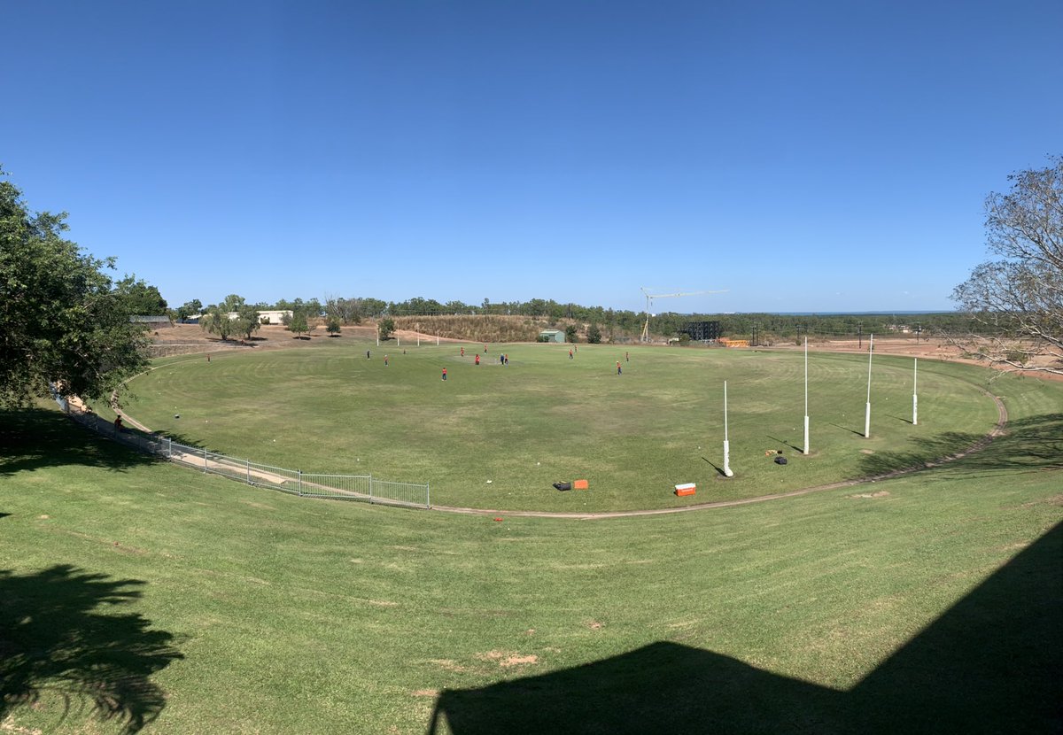 MattHendersonNT's tweet photo. Nice spot for a day of Cricket! TIO Junior Strike League day 6️⃣ #JuniorCricket #NTAustralia https://t.co/gXfTIecaR7