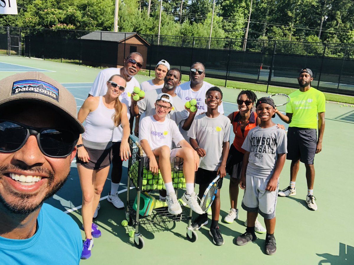 agapetennis's tweet photo. Agape will do its part in creating more bridges, community, and connectedness through tennis. We believe the five City of Atlanta tennis centers should work in conjunction with each other and strengthen each other. Agape Tennis represents beloved community for all. https://t.co/2WOD2Jt96h