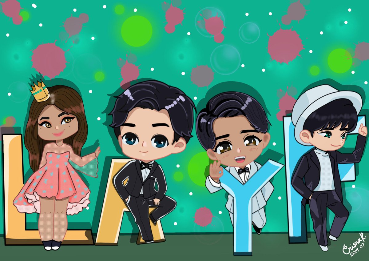 nanaart48's tweet photo. Kung sino man ang batch winner sa kanila bukas.  Hopefully walang bangayan na mangyayari between fans. Hopefully united parin.  LAYF for big night. Advance ako mag-isip kaya ginawan ko na ng fanart.. Lou is the only princess, hence the crown. 

LouYanong CompletesLAYF https://t.co/XT8TvPdMSA