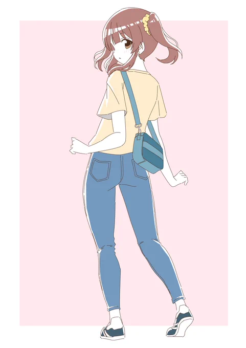 智絵里春夏コーデ 
