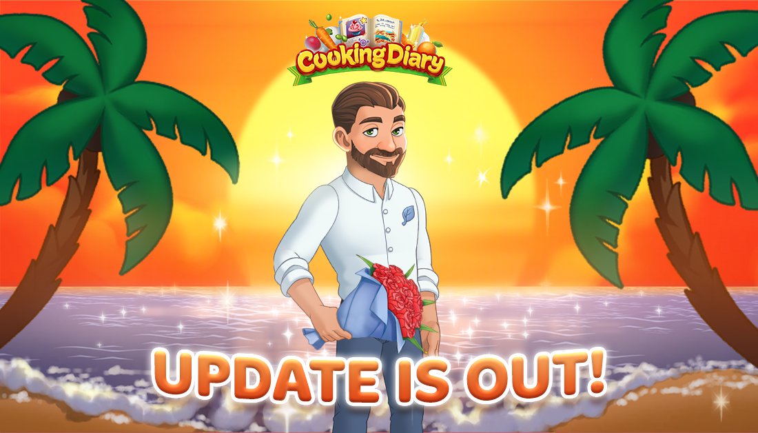 cookingdiary's tweet image. Woo hoo!🎉 🎉 🎉  Great news, Chef! 🌟Here's the latest update!🌟 Food Truck, Festive Store, new Turbo Chef mode, brand new chapters, and more!😍Play now: bit.ly/CookingDiary

#cookingdiary #mobilegame #tastyhills #time #management #game #update