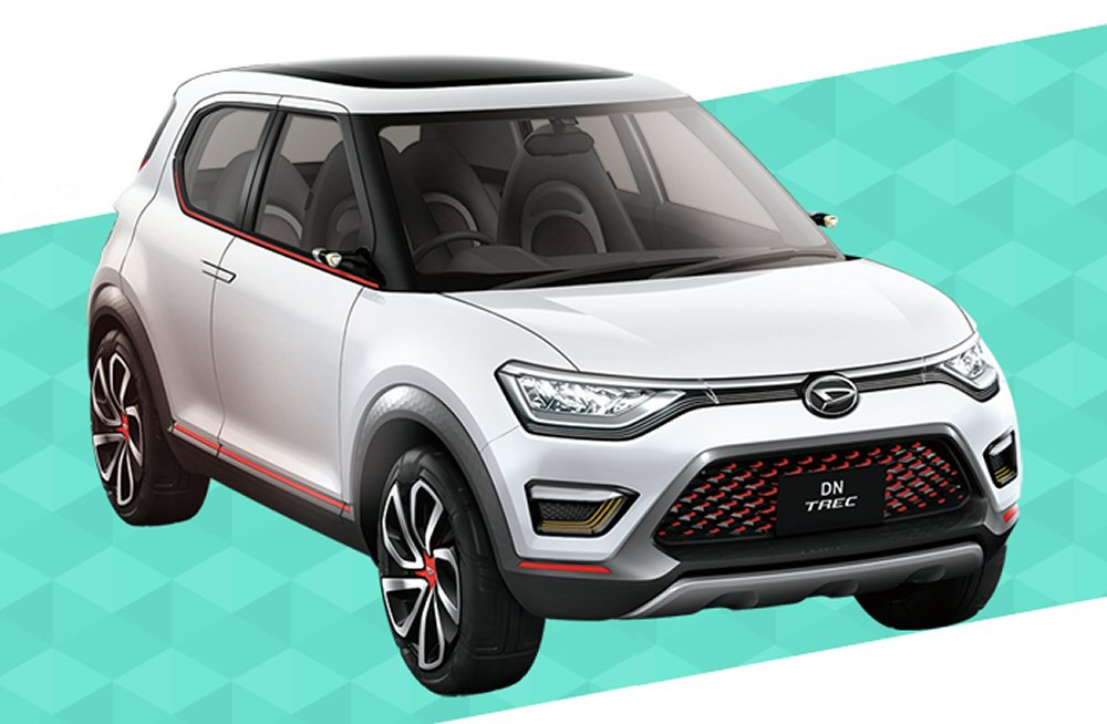 新型車情報21 ダイハツ Dnga採用新開発コンパクトsuv Dnトレック ブランド名は確定ではありません を19年10月発売 エクステリアデザインは小さいハリアーのような感じでスタイリッシュなsuvだそうです 新型 ダイハツ Suv 写真は17年10月発表