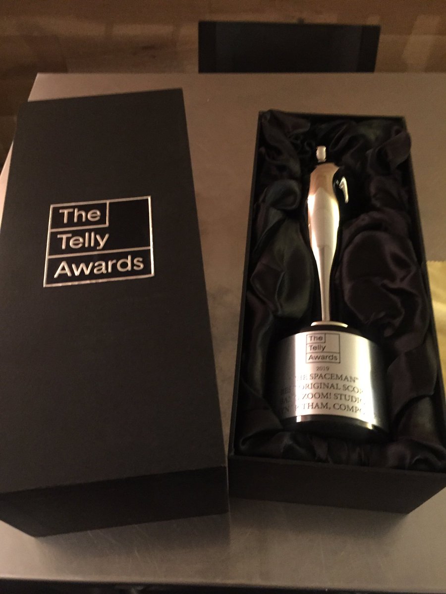 RaynerTRQ's tweet photo. Got a pleasant surprise today! Thanks to Eric and the team who made this happen!!! More to come!!! 🤘🤘🤘 @BangZoom #tellyawards https://t.co/zjzjuIZR9V