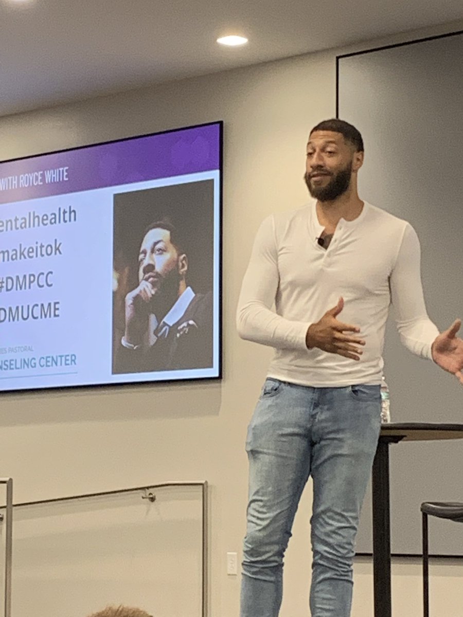 ccplus10's tweet photo. Listening to @Highway_30 #MakeitOK His knowledge and passion surrounding mental health is motivating. It’s a battle and takes courage from all of us to change the way society views and responds to all things mental health. https://t.co/g6Ecx3vcqe