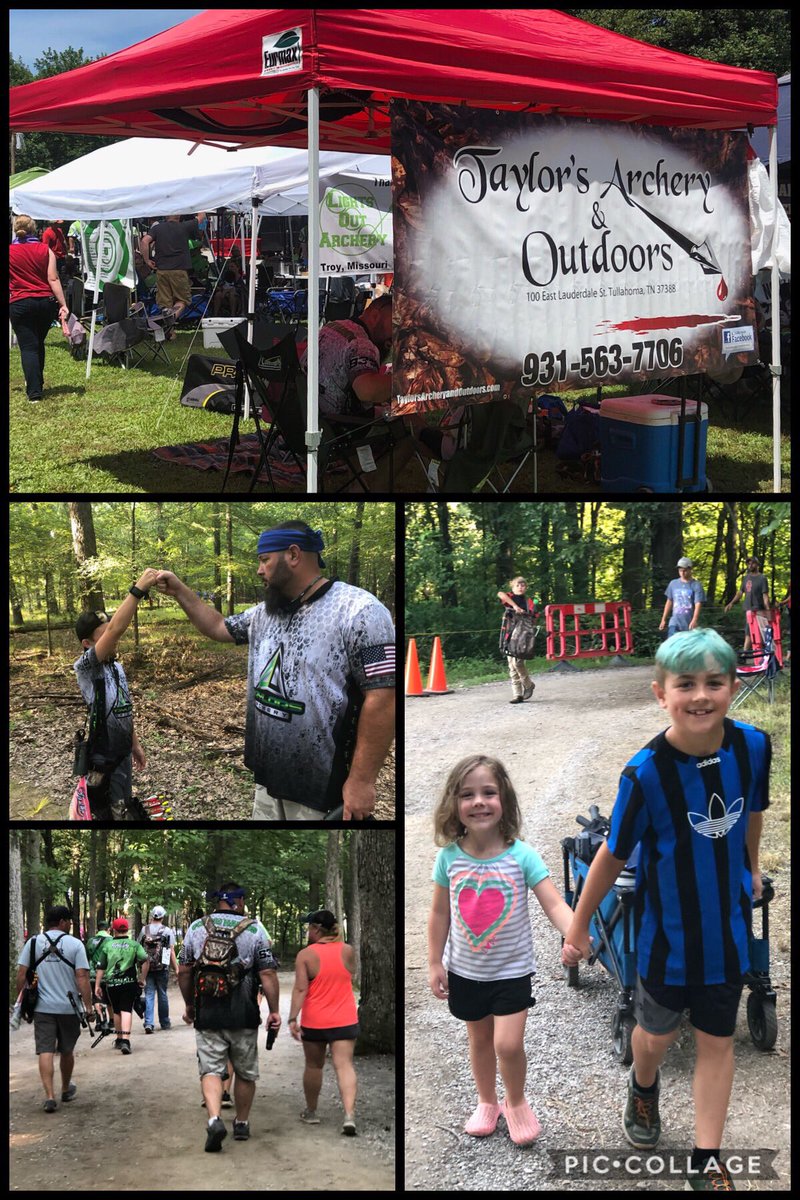 nikki_harris16's tweet photo. We are at Nationals! Elementary kids shot their first round today. Even with the heat and hummingbird size mosquitoes, our archers pushed through and did great!! #taylorsArchery #s3da https://t.co/FbpuoPi4MN