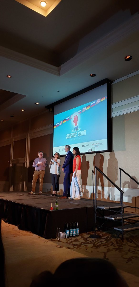 This year's #cottrellscholars conference theme is Scientific Communication. I am so lucky to crash one of the main events: the #scienceslam!!  Excited to see what these Germans, Russians, and Americans have to give!