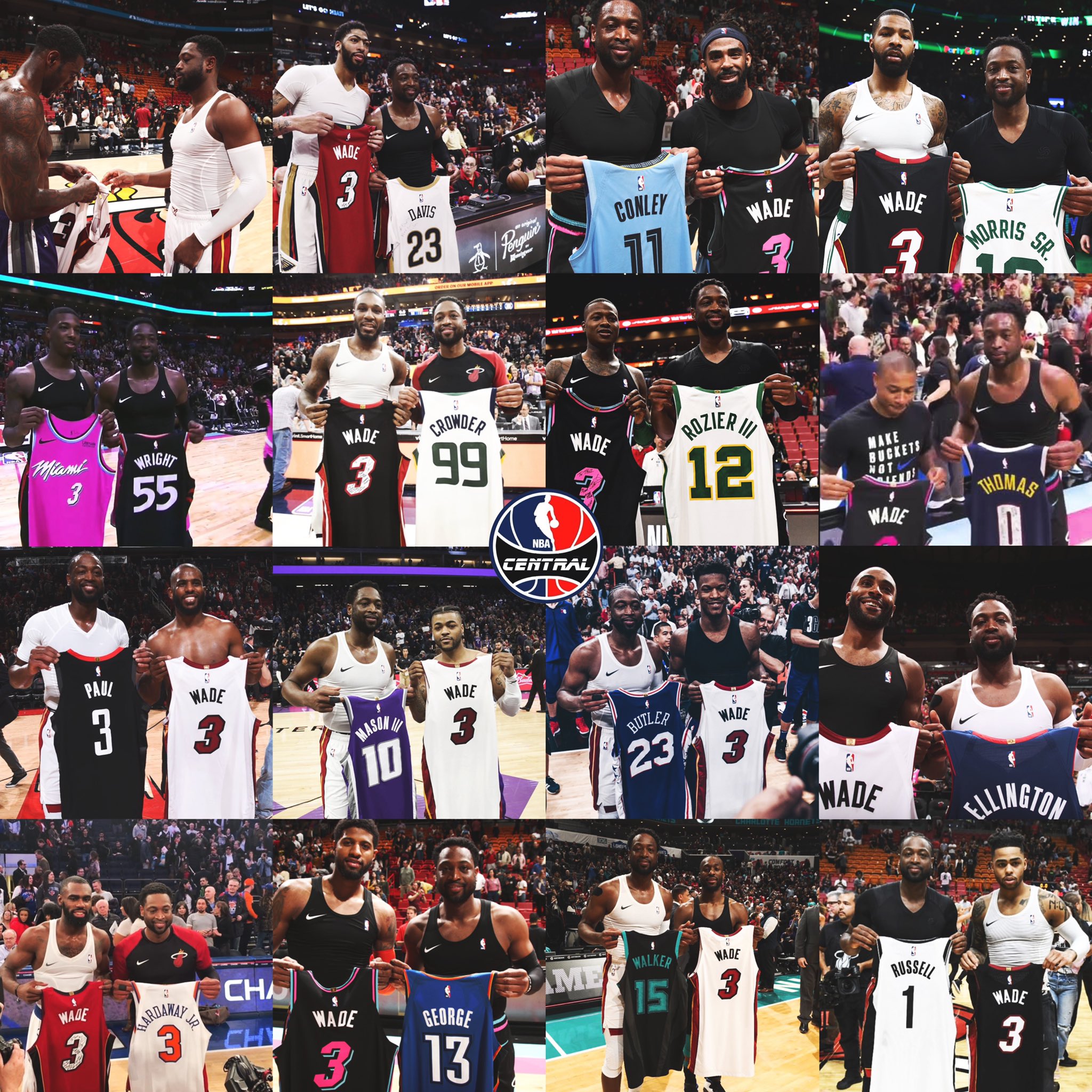 dwyane wade jersey swap list