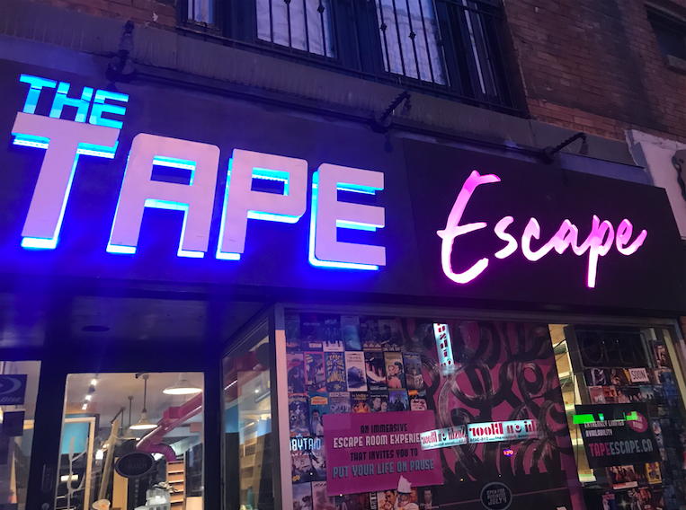 The Tape Escape: Whether you’re a ‘90s kid in the mood to relish in nostalgia, an immersive theatre-lover, escape room aficionado or just looking for a fun &amp; unique experience to try with a group of friends, <a href="/OutsidetheMarch/">Outside the March</a> has you covered. #TapeEscapeTO mooneyontheatre.com/2019/07/11/rev…
