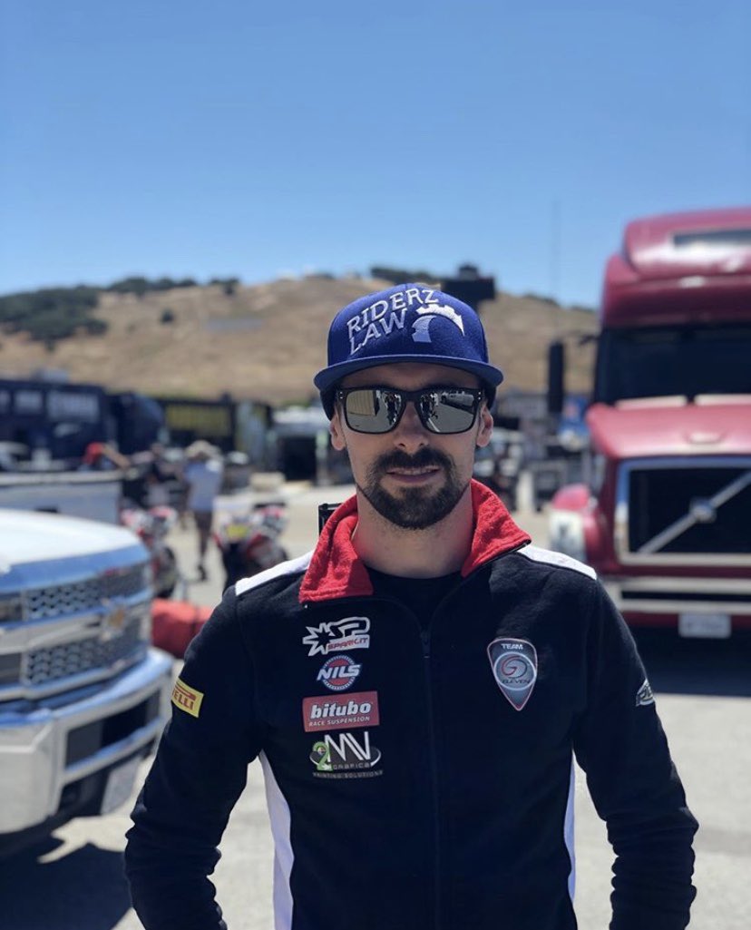 eugenelaverty's tweet photo. Cool to be part of the @riderzlawracing crew this weekend at Laguna Seca! Love this place ๐
. . .
#RiderzLawRacing #RiderzLaw #TopMotorcycleLawyers #BestMotorcycleLawyers #Motorcycle #MotorcycleRacing #RacingLifestyle #motorsport #instaBike #Racing #Moto #LawyersWhoWin https://t.co/8MBM8mArA4