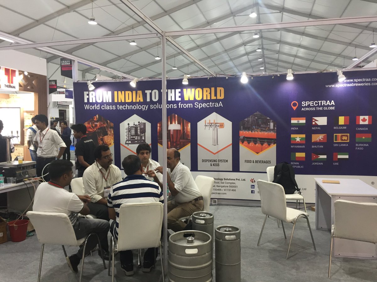 SpectraABrew's tweet photo. We sincerely thank you so much for visiting our booth at the #craftdrinkindia2019 held at Manpho Convention Center from July 3rd to 4th.
We appreciate your taking time with us at the exhibition.We are delighted to have such a lot of interests and inquiries for our latest products https://t.co/yV6smSrKpL
