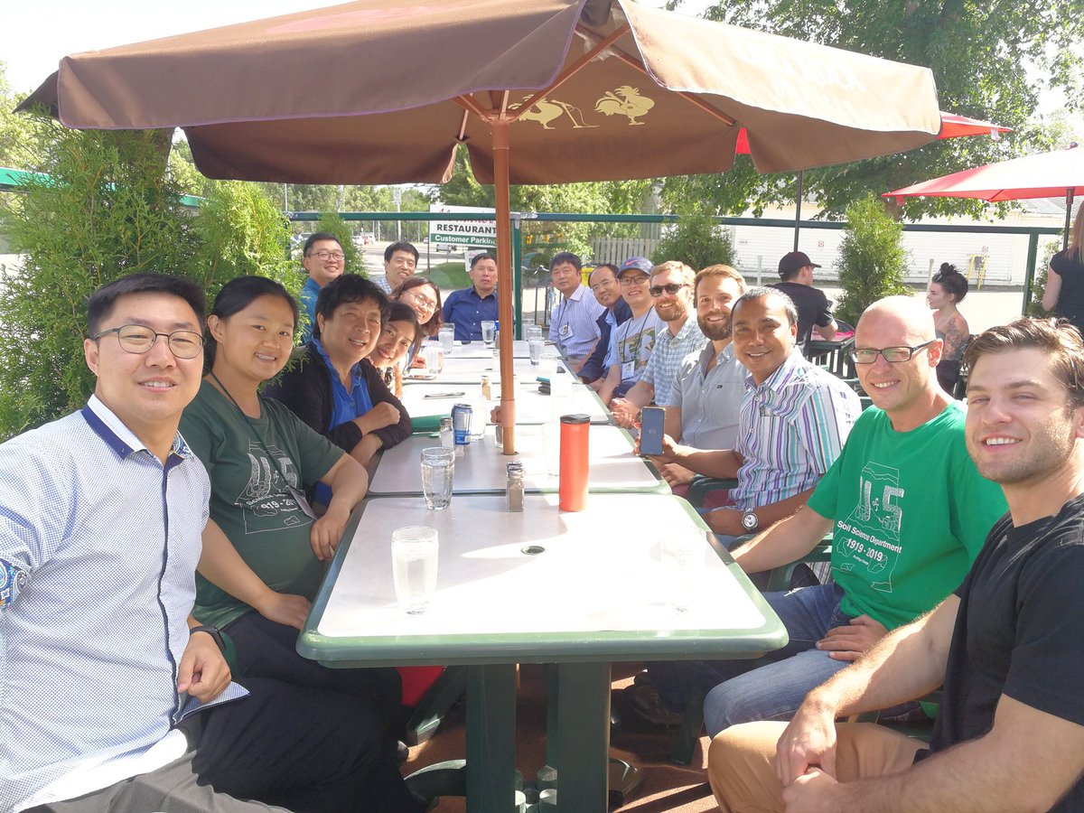 BiswasSoilLab's tweet photo. Nice to be back at #almamatter to see old folks at @usask and attend @CSSS_Soils #csss2019 #cssscsafm2019 Amazing to catch up and remember old days... https://t.co/cnkGvHPtQc