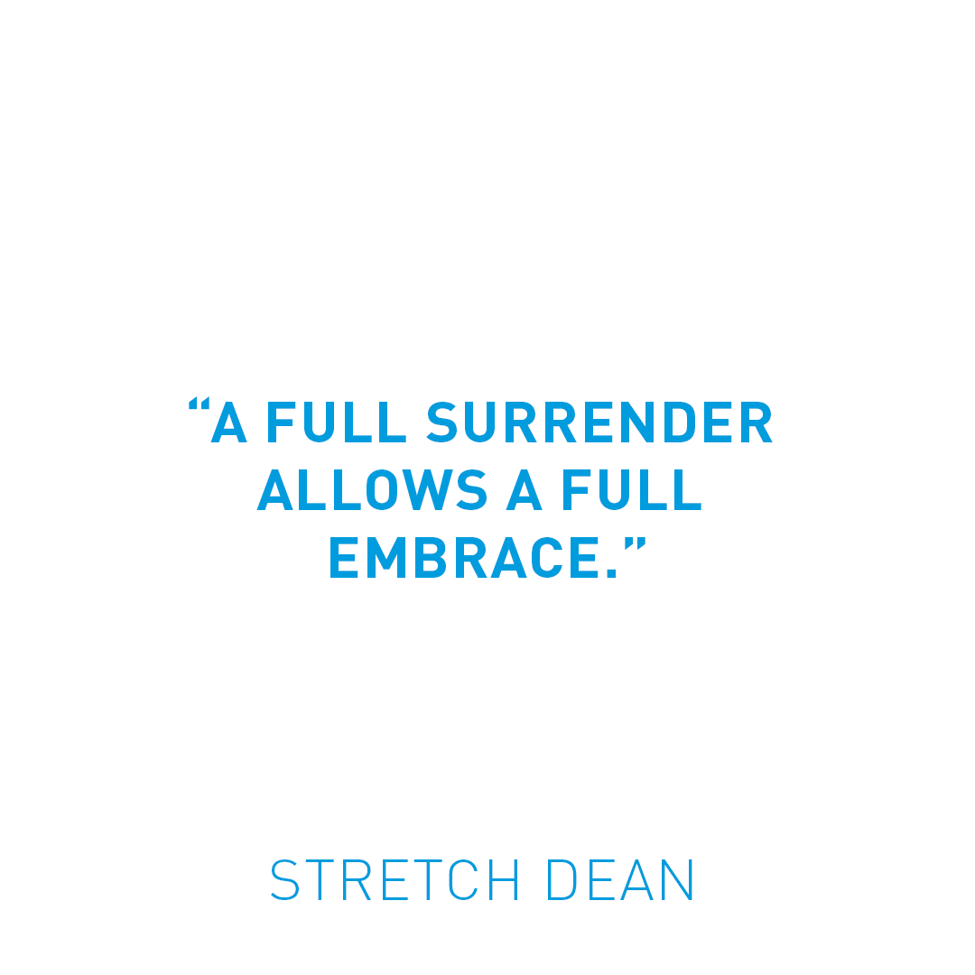 NYC_2019's tweet photo. "A full surrender allows a full embrace." -Stretch Dean #NYC19GO https://t.co/tbaDBqYyi8