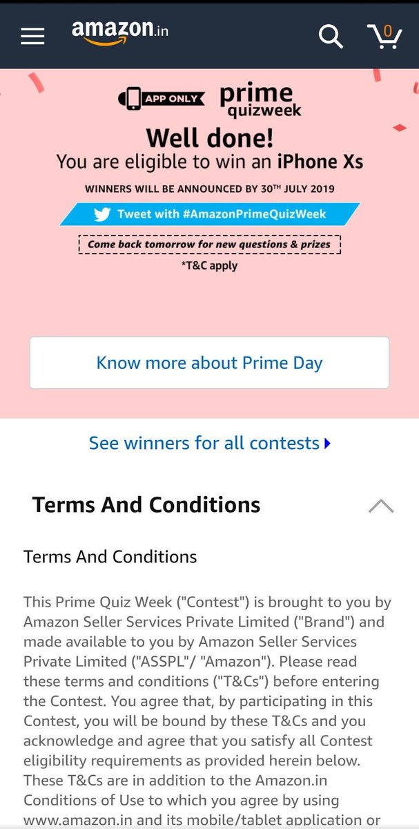 sprasanth867's tweet photo. #AmazonPrimeWeekQuiz 
@amazonIN #iPhoneXs https://t.co/CIRRUmn5ht