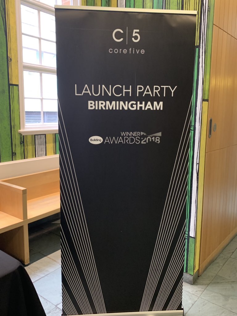 xx_emmajane_xx's tweet photo. Last night was a great way to announce to Birmingham that @corefivellp have arrived, I hope all that attended enjoyed the evening as much as I did. #tothecore #corefivellp #birmingham #construction #ikongallery https://t.co/mQ5ya52uHI