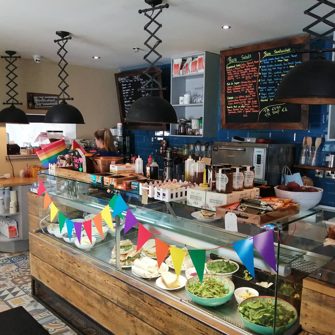 Great support from @thebarefoodco for Drogheda Pride Festival, what a fab little cafe.. Thank you so much for your support.