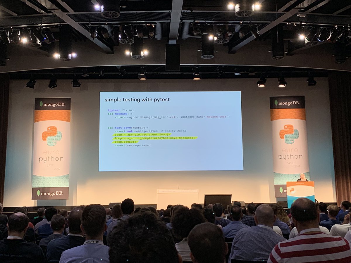 Dougal Matthews (@d0ugal) on Twitter photo I’ve always found testing a little awkward with asyncio. This talk by <a href="/roguelynn/">Lynn Root</a> is great. Many more examples in the longer write up: roguelynn.com/words/asyncio-… #EuroPython I’ve always found testing a little awkward with asyncio. This talk by <a href="/roguelynn/">Lynn Root</a> is great. Many more examples in the longer write up: roguelynn.com/words/asyncio-… #EuroPython