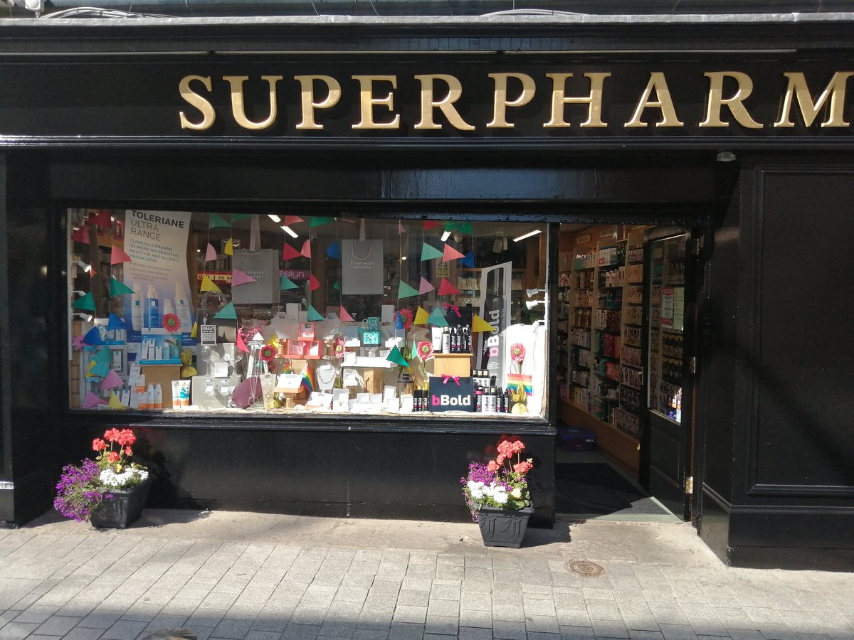 Great support from @superpharm in Drogheda, For Drogheda Pride Festival. Thank you for your support